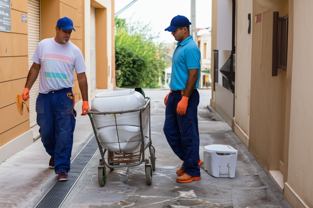 Vaciado de pisos en Santa Oliva