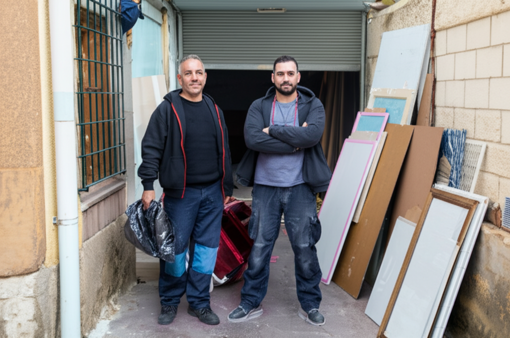 Vaciado de pisos en la Jonquera